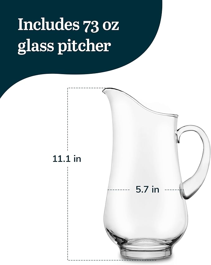 Libbey Atlantis Glass Pitcher - Image 3