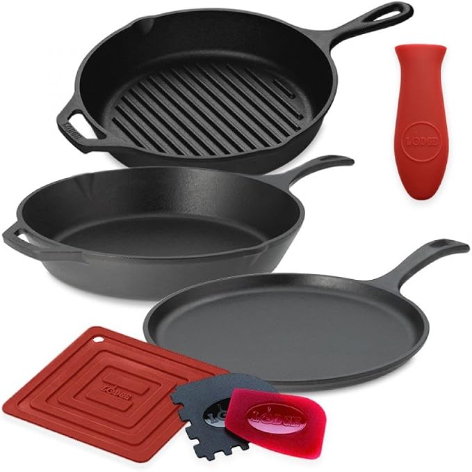 Lodge Cast Iron Set - Image 9
