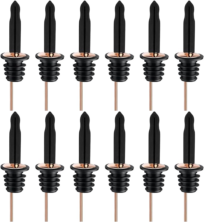 Pafusen 12 Pack Liquor Bottle Pourers, Liquor Pour Spout by Pafusen