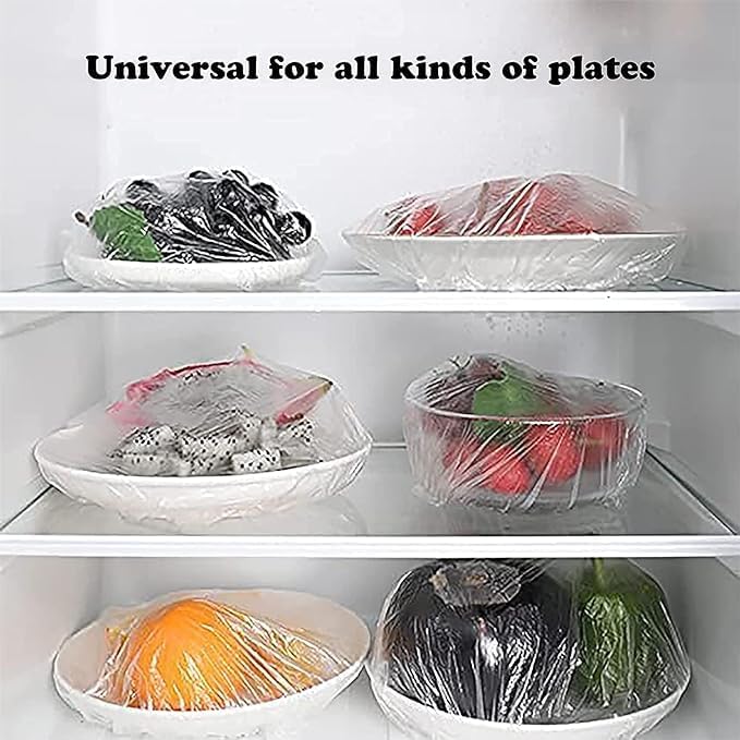 Fresh Keeping Bags, Plastic Sealing Bags Food Cover, Universal Kitchen Wrap - Image 5