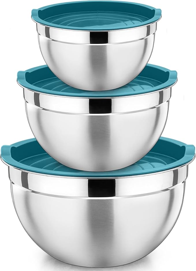 P&P CHEF Blue Mixing Bowls by PPCHEF