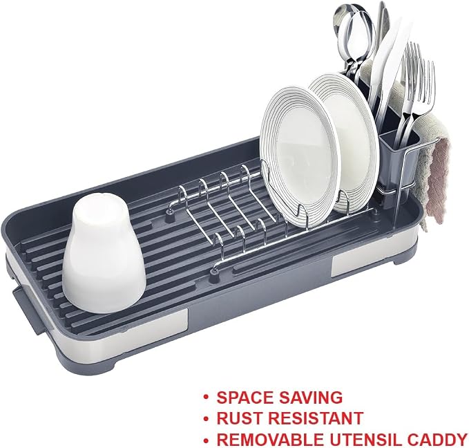 Glad Stainless Steel Dish Drying Rack - Image 2