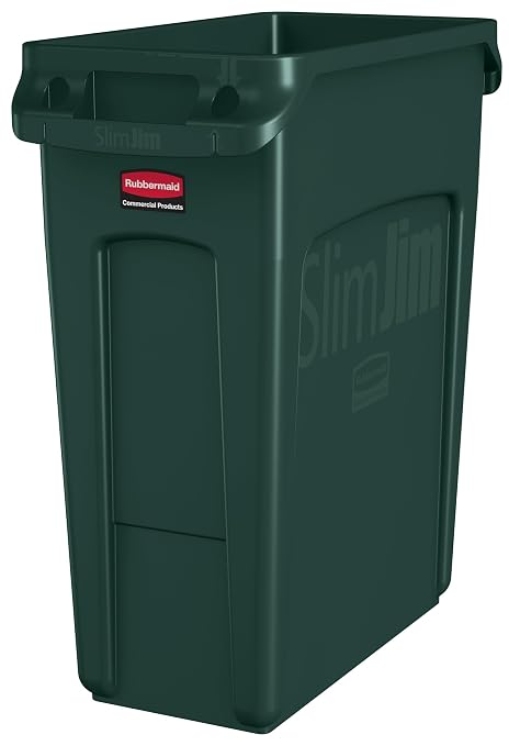 Rubbermaid Commercial Products Slim Jim Trash/Garbage Can by RubbermaidCommercialProducts