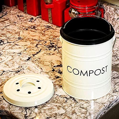 Kitchen Compost Bin, 0.8 Gallon