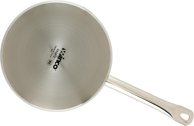 Winco Heavy-Duty Stainless Steel Sauce Pan - Image 5