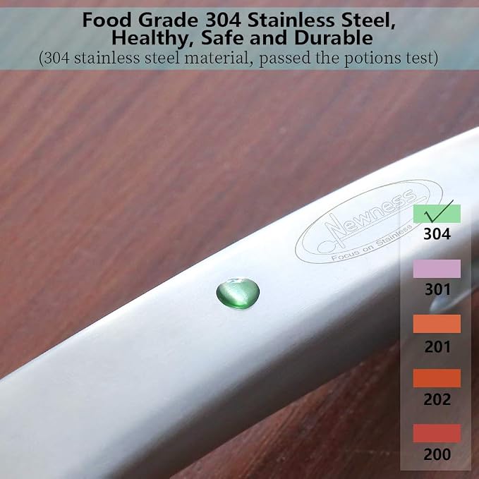 Spaghetti Server, Newness 304 Stainless Steel Pasta Fork - Image 9