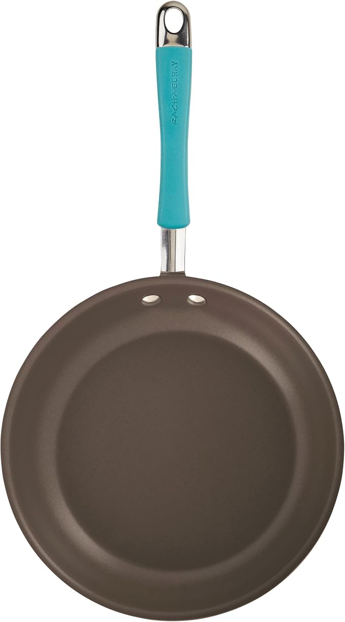 Rachael Ray Cucina Hard Anodized Nonstick Cookware Pots and Pans Set, 12 Piece - Image 10