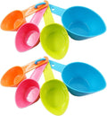 HINMAY Pet Food Scoops Plastic Measuring Cups Set by HINMAY