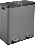 Step N' Sort The 18.5 Gallon Extra Large Capacity, Dual Trash and Recycling Bin by Step+N%27+Sort