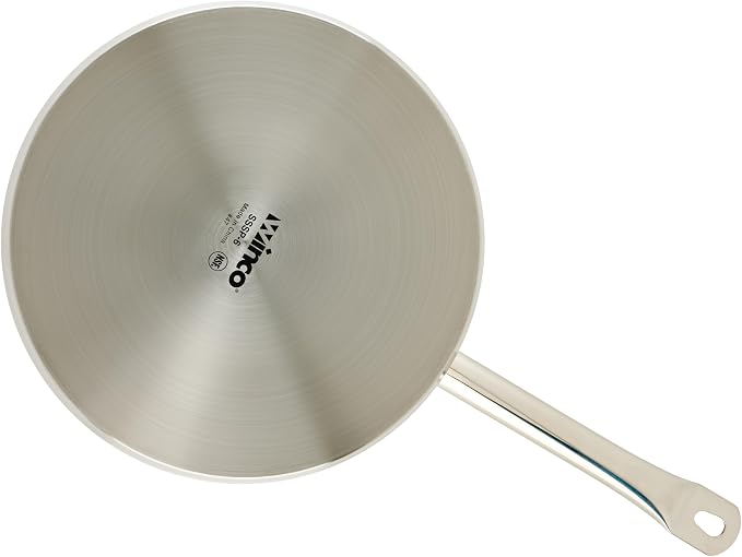 Winco Heavy-Duty Stainless Steel Sauce Pan - Image 4