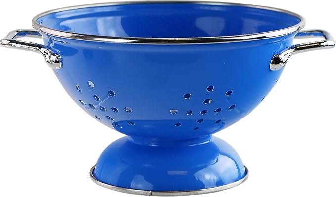 Calypso Basics by Reston Lloyd Powder Coated Enameled Colander, 1.5 Quart by RestonLloyd