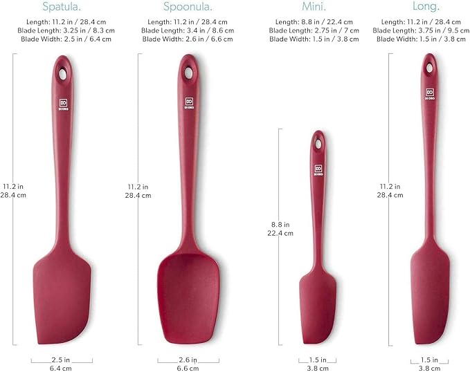 DI ORO Silicone Spatula Set - Image 5