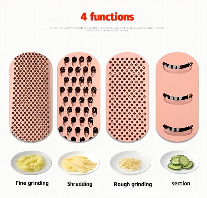 Stainless Steel 4 Sides Grater Slicer - Image 3