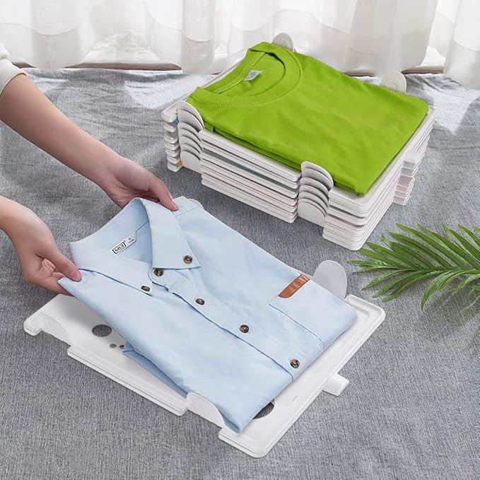 Accenter Tshirt Organizer for Clothes Storage, Stackable Closet Organizer - Image 6