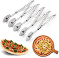 5 Wheel Pastry Cutter, Stainless Pizza Slicer, Expandable Pizza Slicer by ENINFUT