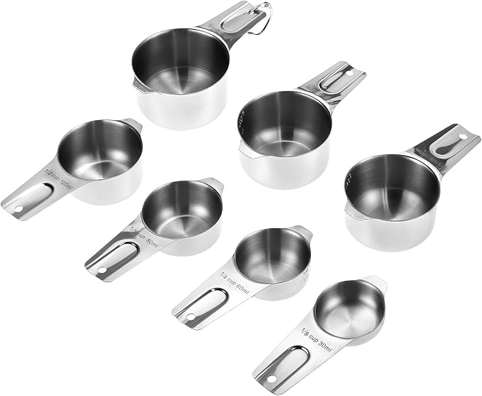 QWORK Stainless Steel Measuring Cups - Image 5