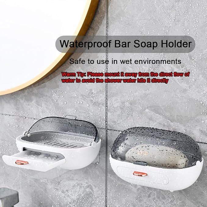2 Pack Shower Soap Dish Holder - Image 3