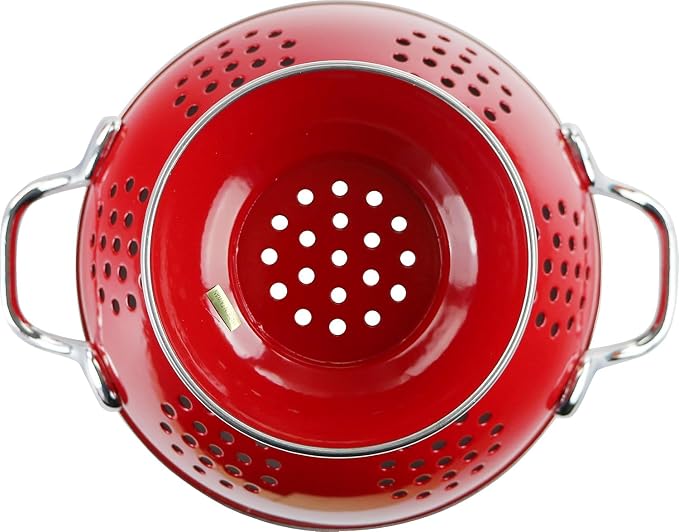 Calypso Basics by Reston Lloyd Powder Coated Enameled Colander, 3 Quart - Image 4