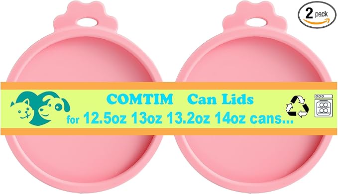 Comtim Dog Food Can Covers Lids by COMTIM