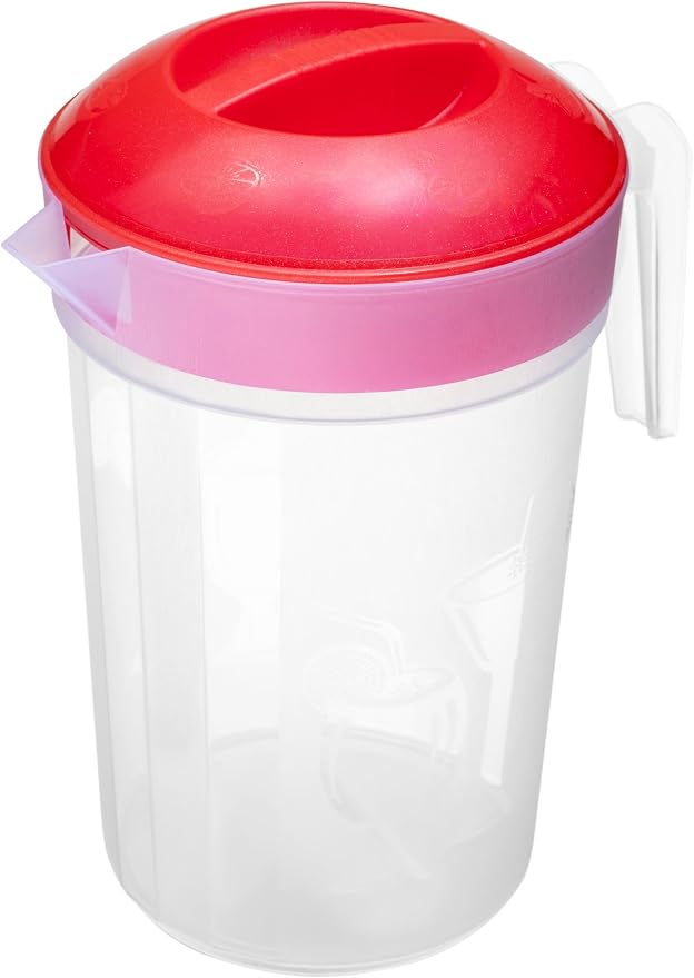 Tribello LARGE 1.3 Gallon Water Pitcher, Plastic Juice Pitcher - Image 8