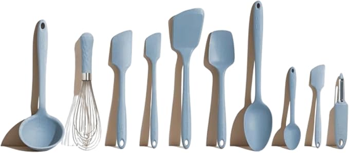 GIR: Get It Right 10-Piece Spatula Set & Silicone Utensils by GIRGetItRight