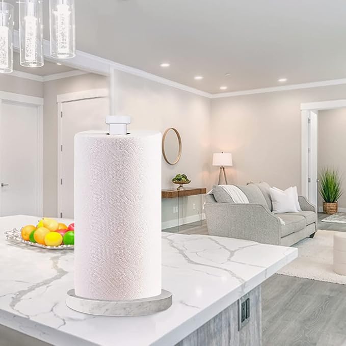Paper Towel Holder Countertop, Standing Paper Towel Roll Holder - Image 4
