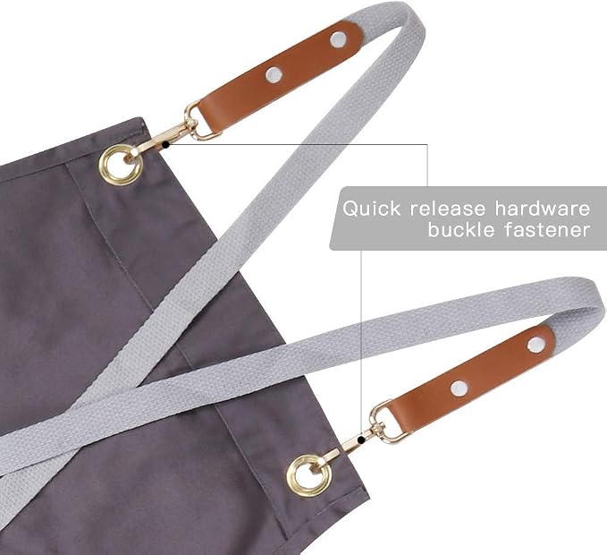 Mignongirl Crossback Apron - Image 5