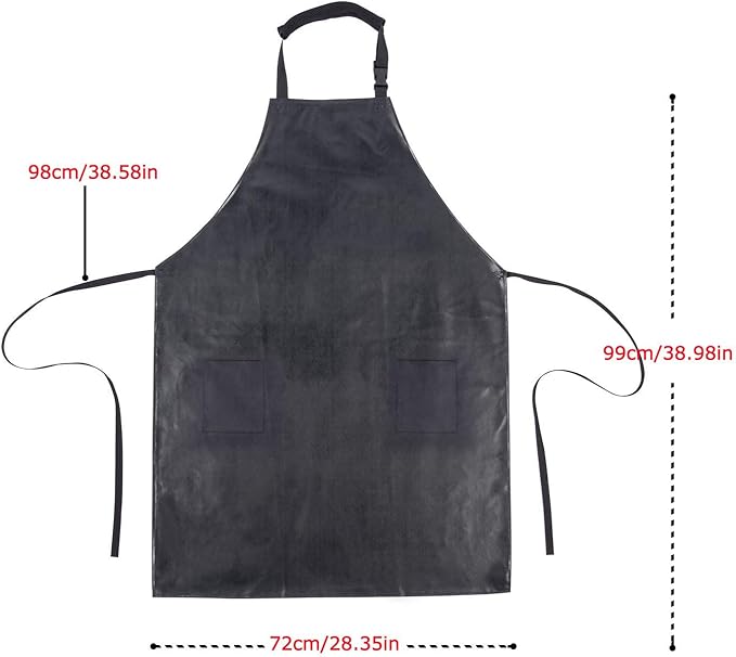 Homsolver Heavy Duty Vinyl Waterproof Apron - Image 5