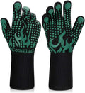 Comsmart BBQ Gloves, 1472 Degree F Heat Resistant Grilling Gloves Silicone by Comsmart