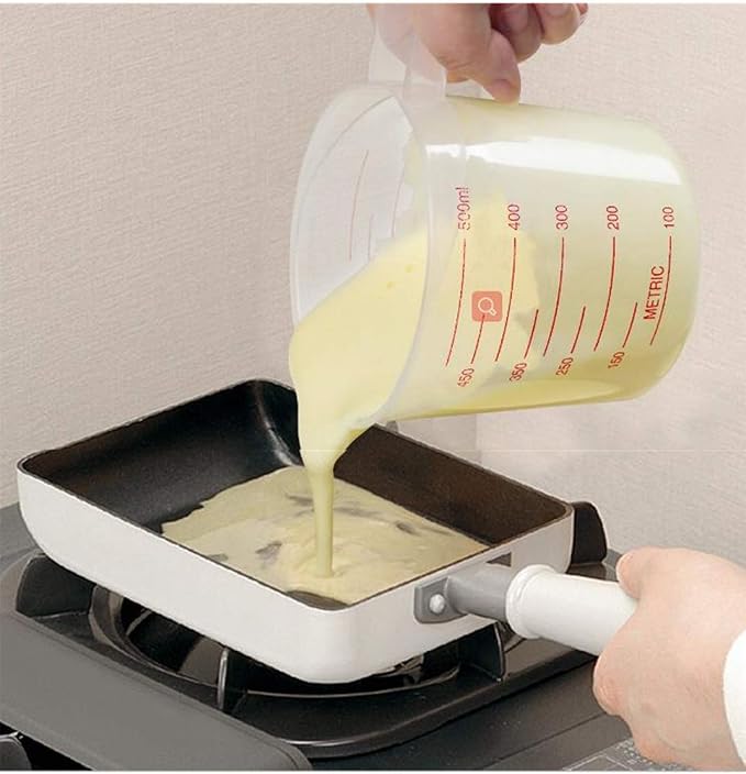 MIZORLIE Plastic Measuring Cup Set - Image 4