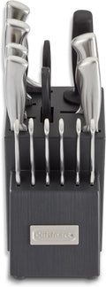 Cuisinart Professional Block Knife Set, Lightweight, Stainless Steel, Durable & by Cuisinart