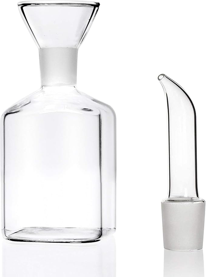 5 ounce / 150 ml Glass All-Purpose Cruet, Glass Oil Decanter and Cruet - Image 6