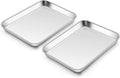 Homikit 2 Pack Baking Sheet, 10 x 8 Inch Stainless Steel Cookie Tray Set by Homikit