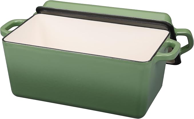 EDGING CASTING Enameled Cast Iron Dutch Oven, Oblong Bread Oven - Image 6