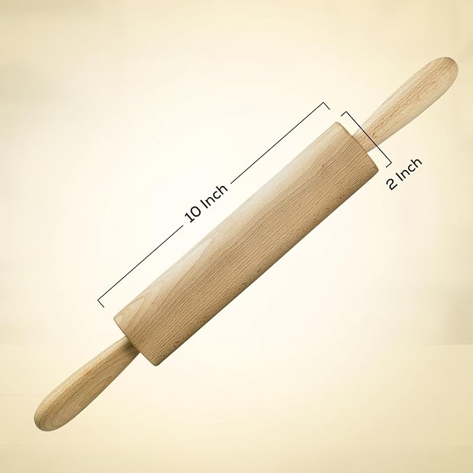 Mrs. Anderson’s Baking Wooden Rolling Pin, German Beechwood - Image 2