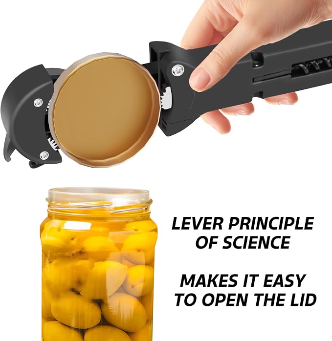7 in 1 Jar Opener Bottle Opener and Wine Opener - Image 7
