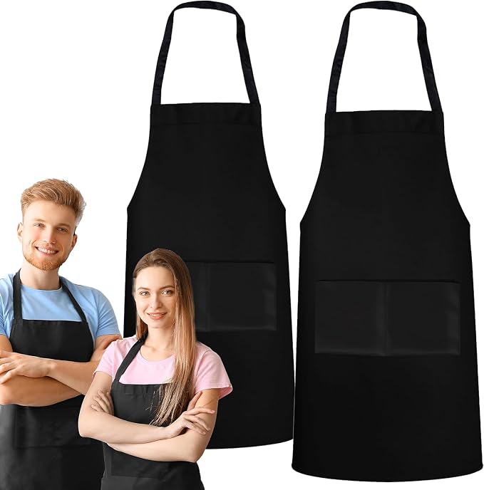 GREEN LIFESTYLE 2 Pack Chef Apron - Image 8