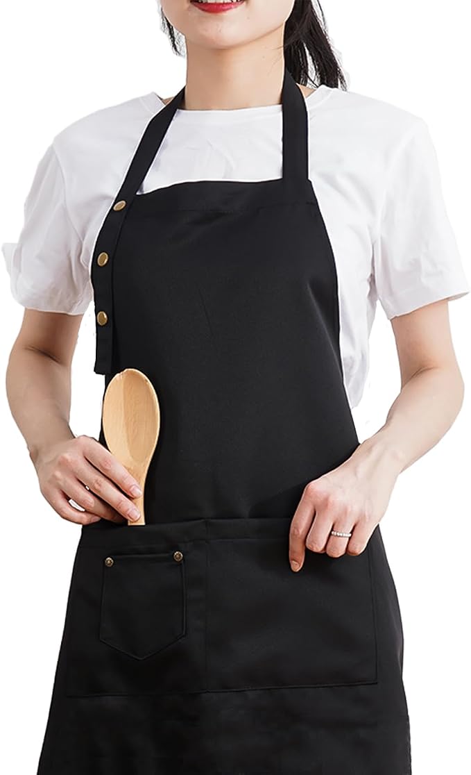 Art Aprons for Painting Pottery Ceramics, Mens Women Kitchen Cooking Aprons by MORNITE
