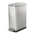 Home Zone Living 12 Gallon Slim Step Trash Can by HomeZoneLiving