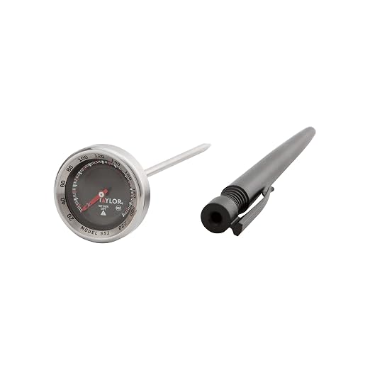 Taylor Pro Series Analog Instant Read Thermometer, Temperature Monitoring: 120F by Taylor