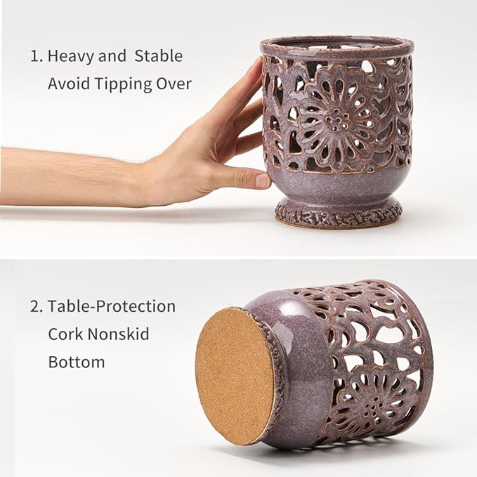 Farmhouse Kitchen Utensil Holder - Image 4