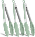 Hotec Silicone Kitchen Tongs for Cooking 9-Inch Serving Tongs by Hotec
