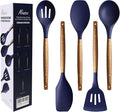 Non-Stick Silicone Kitchen Utensils Set by Miusco