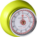 Zassenhaus Magnetic Retro Kitchen Timer, Classic Mechanical Cooking Timer by Zassenhaus