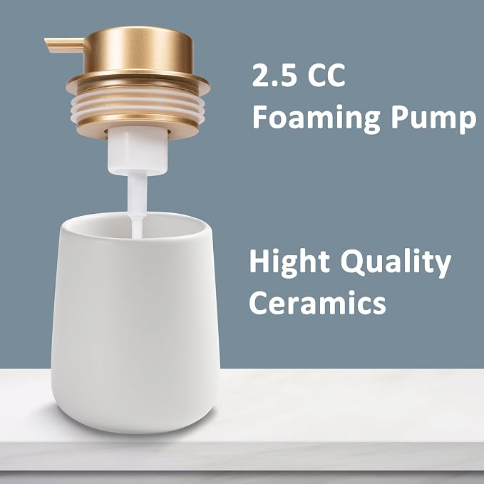 Soap Foaming Dispenser Ceramic - Image 4