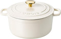 CAROTE 7QT Enameled Cast Iron Dutch Oven Pot by CAROTE