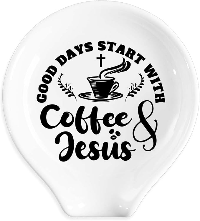 Funny Coffee Spoon Holder-Coffee Spoon Rest-Cafe Bar Station Accessories-Good by Unknown