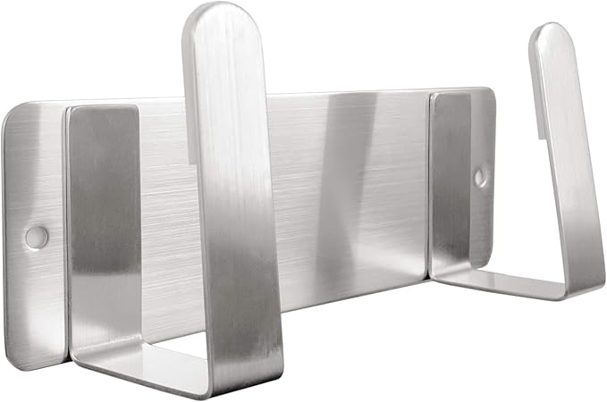 Pot Lid Rack, Wall Mounted 304 Stainless Steel Pan Lid Organizer Holder by YOUGRIDDA