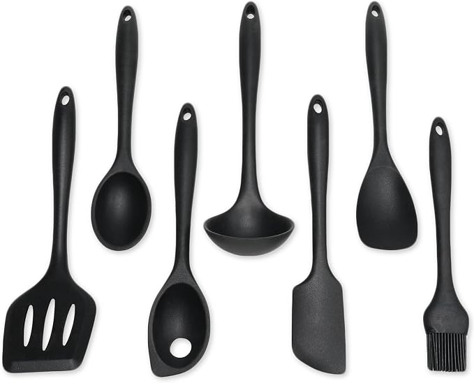 Chef Craft - Premium Silicone Kitchen Tools and Utensils Set, Non-Scratch by ChefCraft