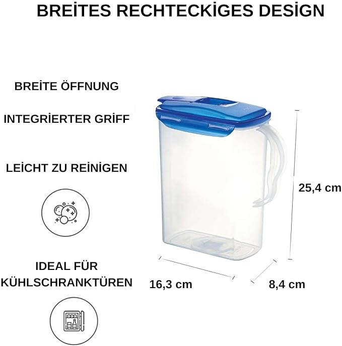 LocknLock Aqua Fridge Door Water Jug - Image 4